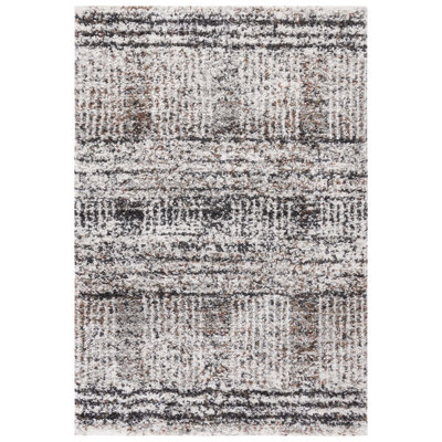 Jericho Shag Performance Abstract Rug