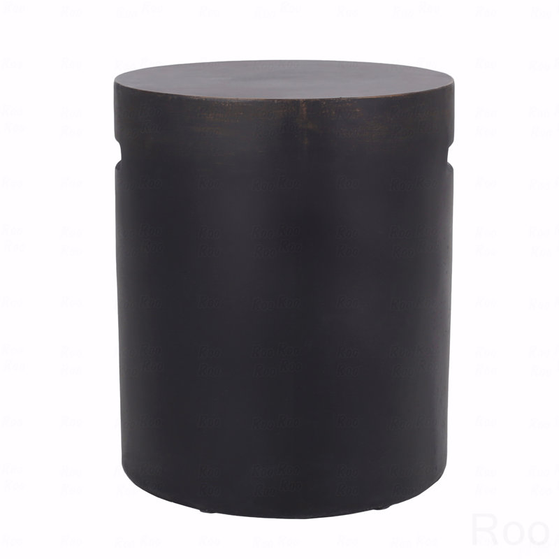 Table d'appoint d'extérieur en béton léger