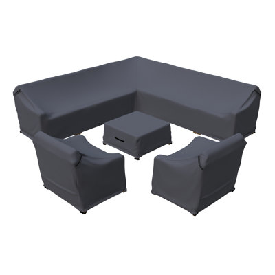 Pazel Outdoor Conversation Sets Group Seating Patio Furniture Covers