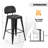 Upholstered Seat Stools with Metal Frame-658580189-658580178