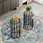 71 inch oval tempered glass dining table-1382129290