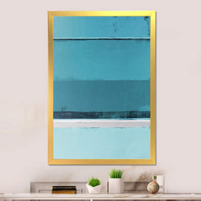 Art moderne gris et bleu II 2PT47705