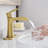 Waterfall Flow Brass Modern Bathroom Faucet For Vanity Use