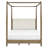 Canopy Bed Queen Brown See Below