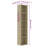 Book Cabinet Bookshelf TV Stand Freestanding Shelf Engineered Wood-615160157-591511209