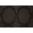 Togut Non-Slip Polypropylene Rectangle Mocha Area Rug-1909354646