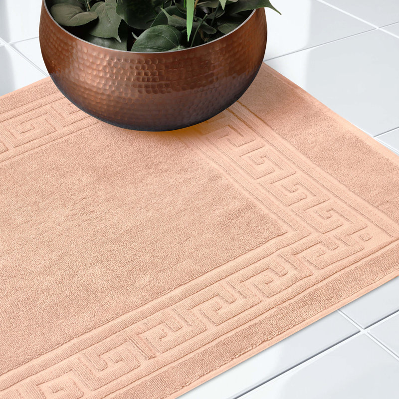 Tapis de bain 2 pièces Subra, Pêche