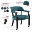 Fauteuil à accoudoirs en bois massif Alandria-39708155