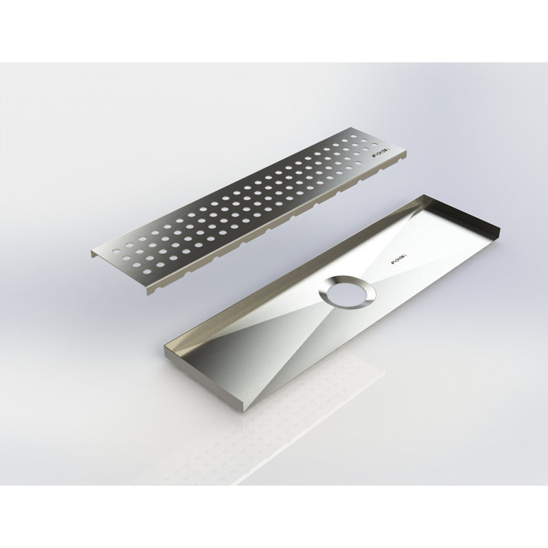 Drain de douche à grille linéaire