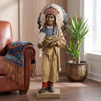 Native American Indian Spirit Chief Statue