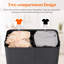 Bhargava Fabric Laundry Hamper with Handles-1104363944-1104363945