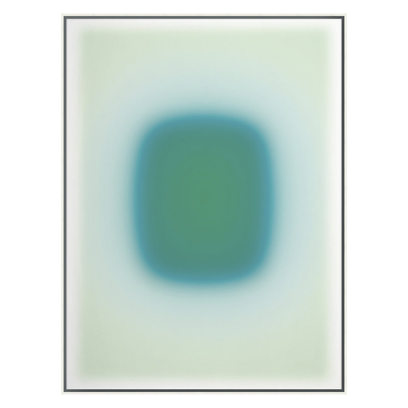 Blur Continuum 9 Print by Renee Stramel, 45" H x 34" W x 2.63" D, White Framed