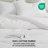 Bedsure 100% Cotton Waffle Comforter Set-106246765-106246770