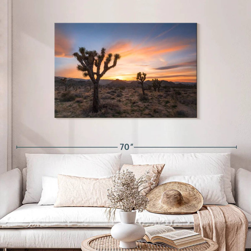 Harnek Joshua Tree Desert Morning, H 30 po x l 45 po