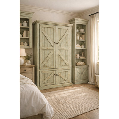 Kellogg 42 " W Solid Wood Armoire