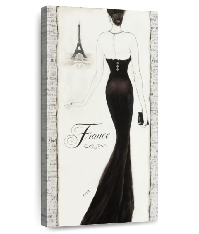 Black Elegance, 54" H x 27" W