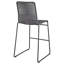 Ensemble de 2 chaises de bar en corde tissée
