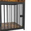 Meuble-cage pour chien