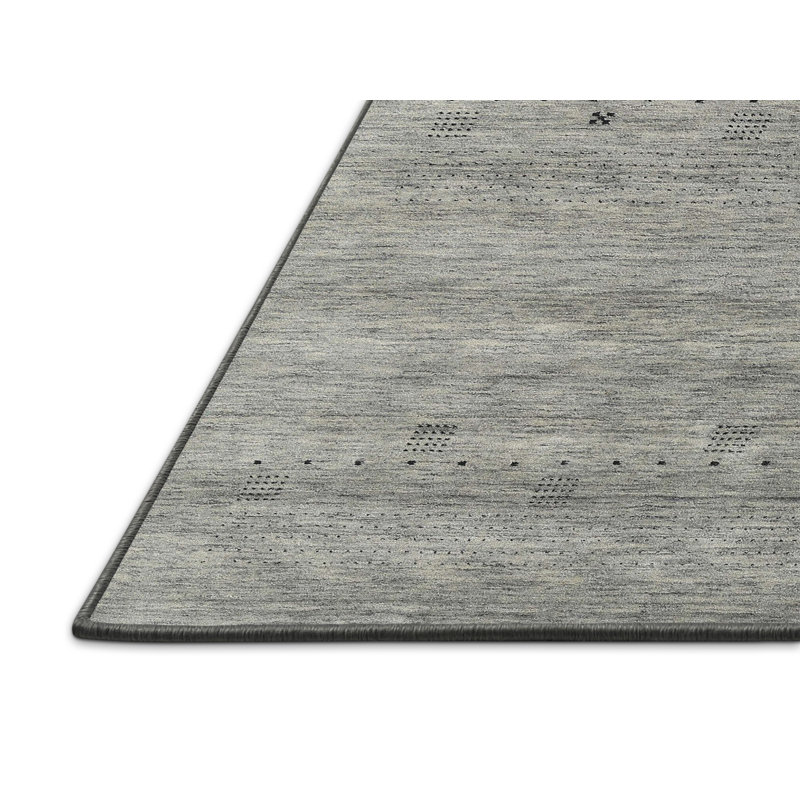 Tapis abstrait gris, Rectangle 5 pi x 7 pi