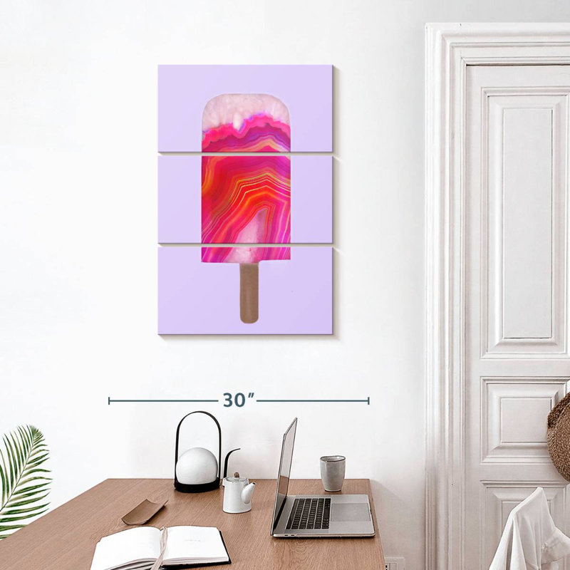 Yarlin Agate Popsicle, 32'' H x 20'' W