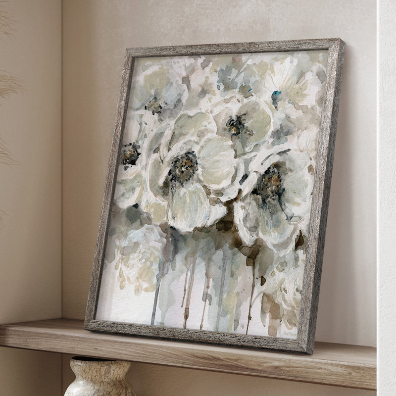 «Soft Fragrance I», reproduction encadrée - bois massif 47123, H 11 po x l 9 po