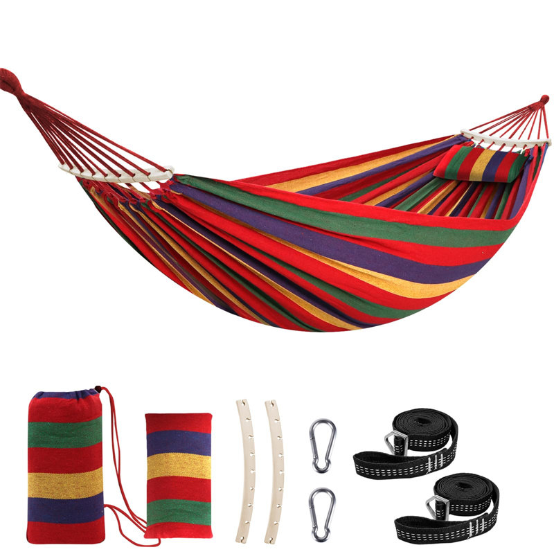 Camyrah Classic Hammock, Red/Green/Yellow