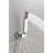 Bathroom Shower In White Brass - Rainfall Head With Easy Installation Process Easy Function
