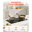Ensemble de poêles à frire en aluminium 3 pièces 9,5 11 12 po