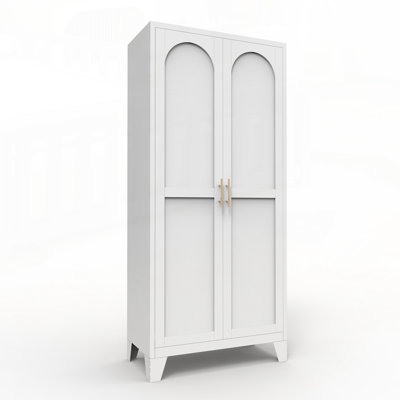 Tall Steel Storage Cabinet with Adjustable Shelves – Versatile Modern Organizer for Home & Office