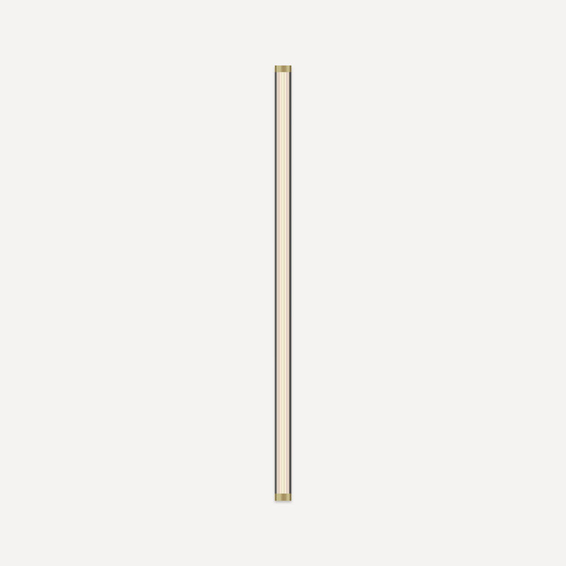 Dimmable LED Bath Bar Vanity Light with Dimmer, Brass, Round
