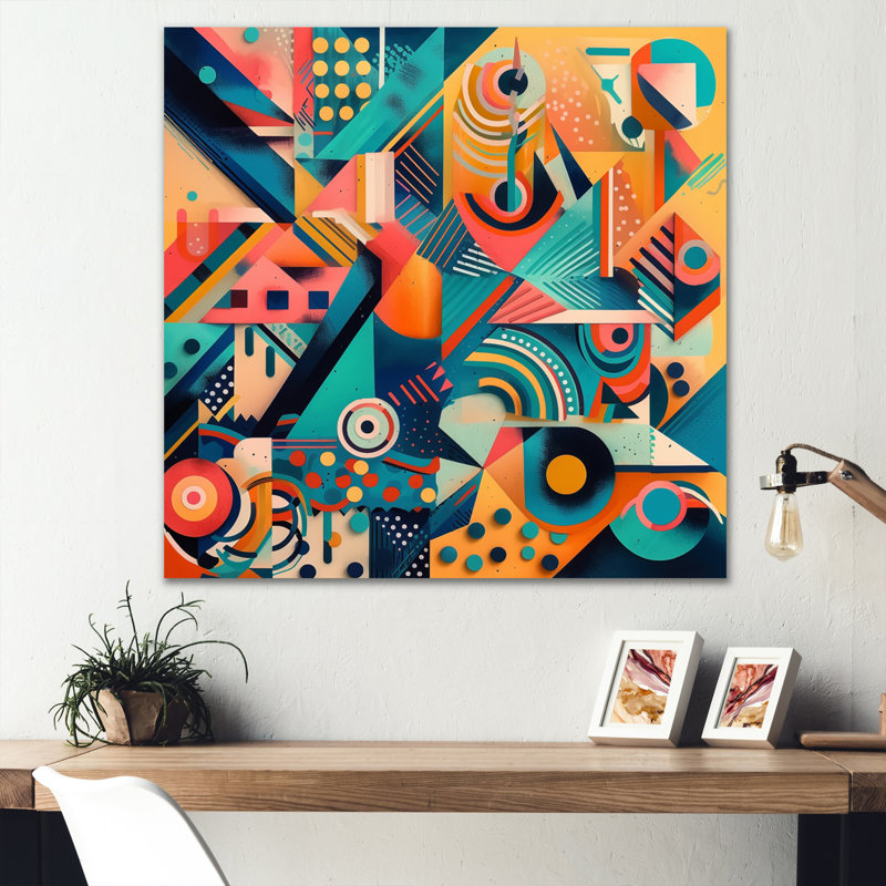 Décoration murale rétro Kanchn Kanchn, H 16 po x l 16 po x P 1 po