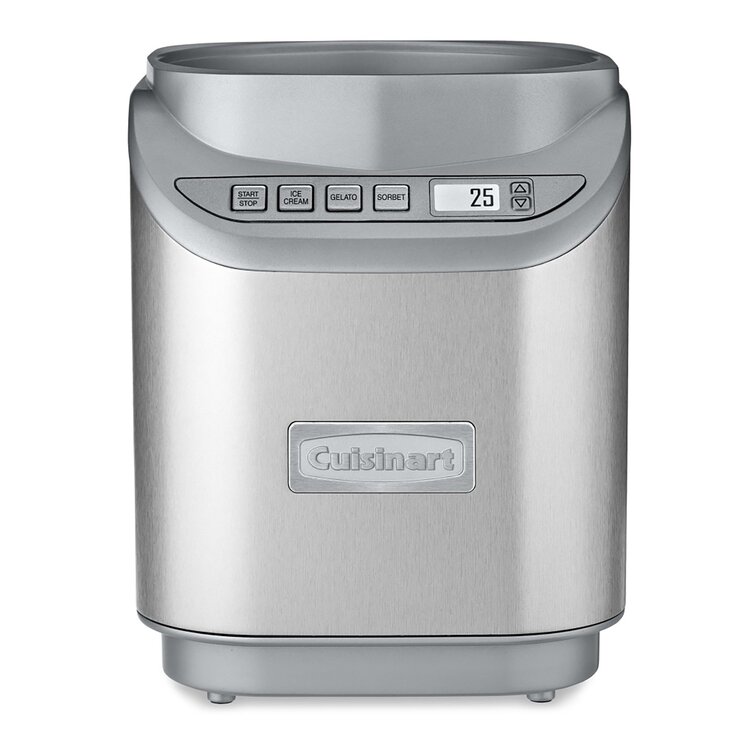 Cuisinart 1.5qt Stainless Steel Ice Cream And Gelato Maker - Ice