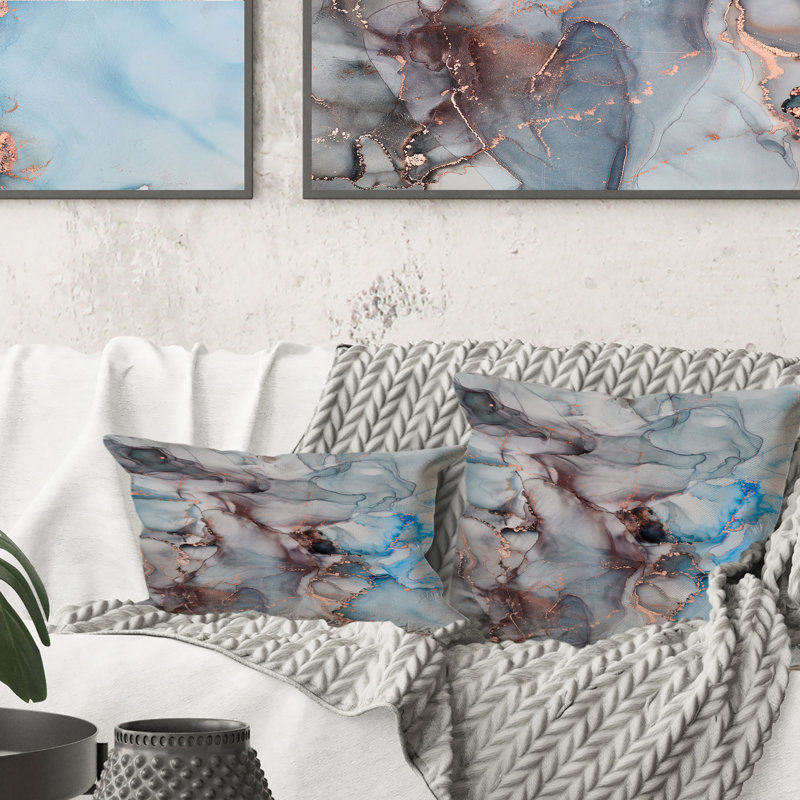 Coussin Gray, 16 po x 16 po