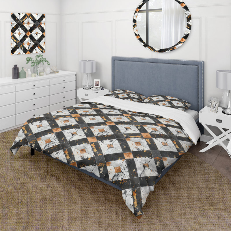 Ensemble de housse de couette Farmhouse II, Housse de couette très grand + 2 taies décorativ