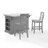 Diamondback Kitchen Island Set-905883012-812449660