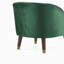 Fauteuil d'appoint rembourré avec pieds en bois-1660113093