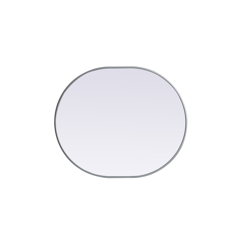 Miroir mural Sabine, Argent, 36 po x 30 po