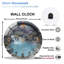 Horloge murale Waterfall
