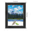 Cadre photo rustique en bois de pin brun, cadre photo, cadre artistique-433413390-433413386