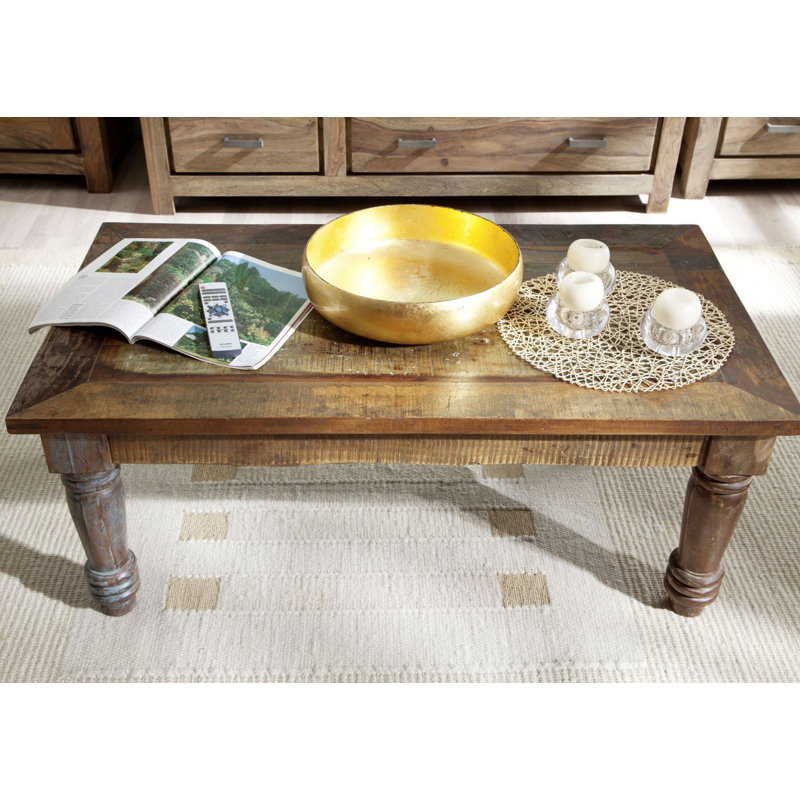 Fable Solid Wood Four Leg Coffee Table