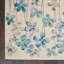 Tapis à motif floral ivoire Zaizi-87129204