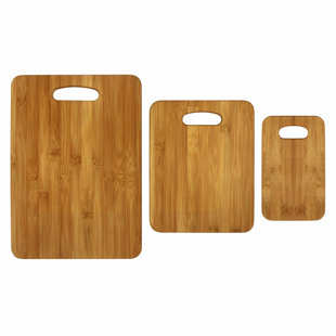 Ensemble de planche à découper en bambou 3 pièces Oceanstar Design
