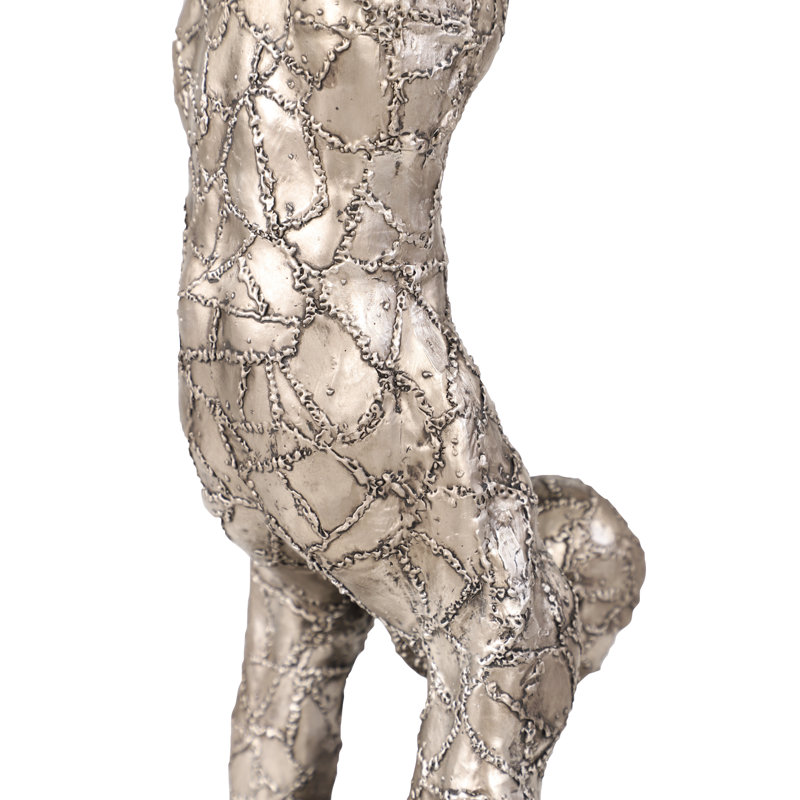 Statue de support à bras de bras extra métallique Veda