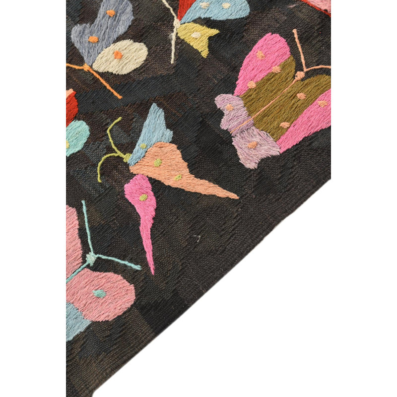 Tapis brun foncé 6x9 Perry