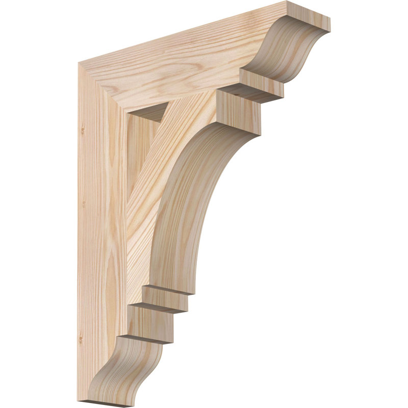 Support impérial traditionnel, H 18 po x l 3,5 po x P 14 po, Douglas (lisse)