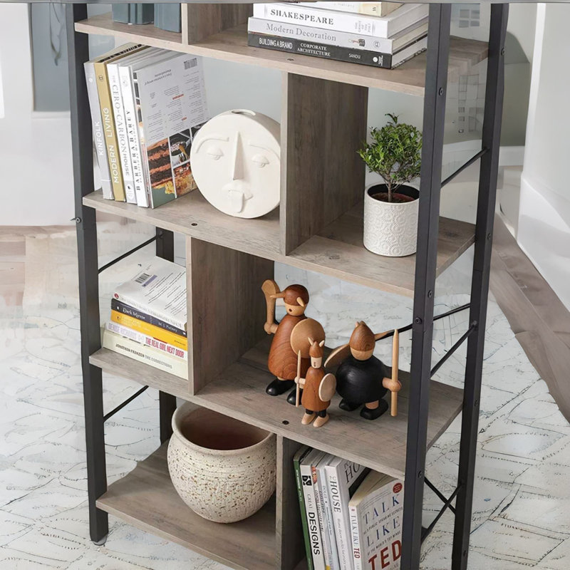 4 Tier Bookcase Display Stand Divider