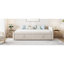 Upholstered L-Shaped Upholstered Daybed With Pop Up Trundle