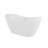 Nile 63 in. L x 28-3/8 in. W x 28-3/8 in. H Freestanding Acrylic Bathtub-96207740