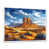 White Floater Framed Canvas
