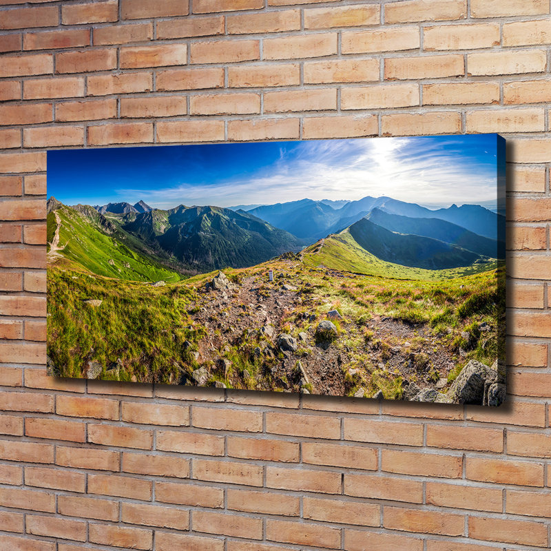Mountain Panorama - Wrapped Canvas Print